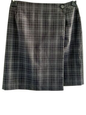 Simply Manakin | Mini Plaid Wrap Skirt